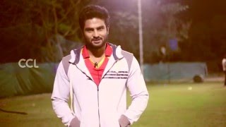 CCL 6 Telugu Warriors Practice Session | Sudheer Babu CCL Experience