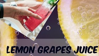 Different Types Lemon Grape Juice in [Malayalam]