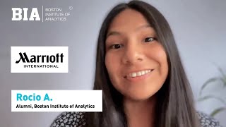 From BIA Graduate to Marriott International: Rocio's Digital Marketing Success Story