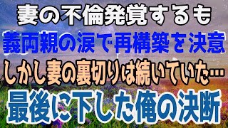 修羅場不倫した妻と何とかやり直そうとしたが俺の体が妻を受け入れない離婚しようとするも問題が発生し…