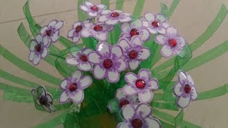DIY: Flower Vase from plastic bottle