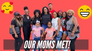 OUR MOM'S MEET FOR THE FIRST TIME!!| LESBIAN COUPLE| VLOG