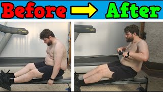Rowing Every Day For 30 Days (Weight Loss Time Lapse)
