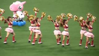 2012.4.30 横浜DeNA戦 チアドラゴンズでオープニングダンス♪