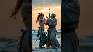 Tools ai kungfu master vs beautiful girl 123#kungfu #kungfukids #kungfumaster #kungfupanda #kungfuai