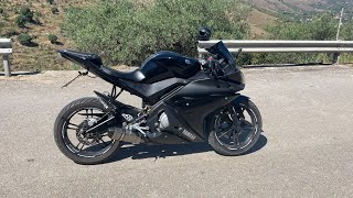 [YZF-R125 2010] RIDE TO SCHOOL FULL THROTTLE