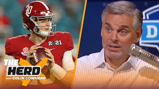 49ers drafting Mac Jones is Trubisky with Bears, talks Dallas & Kyle Pitts — Colin | NFL | THE HERD