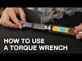 How to use the GEARWRENCH 120XP Flex Head Electronic Torque Wrench with angle