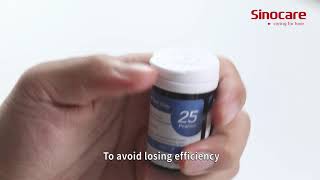 How to use Sinocare Safe Accu Blood Glucose Monitor