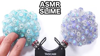 【ASMR】ゴロゴロパチパチのシェルビーズスライム【音フェチ】CRUNCHY SLIME【SlimeTube】