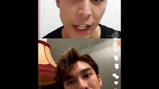 The Truth Behind Mew Suppasit's Thumb Rings (eng audio/ sub Indo) Insta Live Cosmopolitan Indonesia