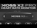 xoss x2 pro heart rate sensor independent record chest strap hrm monitor bluetooth ant health fitne