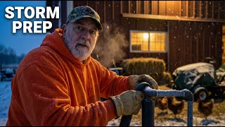 Ice Storm Prep and get ready for power outages.