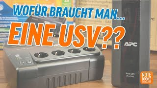 Was ist eigentlich eine USV? - Deutsch / German