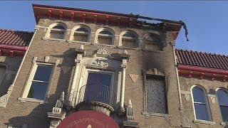 Fire breaks out at Buddhist temple