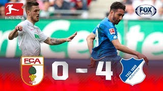 Augsburgo - Hoffenheim [0-4] | GOLES | Jornada 28 | Bundesliga
