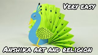Apne ghar ko kaise sajaye। How to make peacock with paper। Paper art। Diy। Paper art। Home decorates