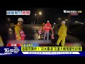 花蓮溪水位飆九米高 花蓮大橋預警性封橋｜tvbs新聞 @tvbsnews01