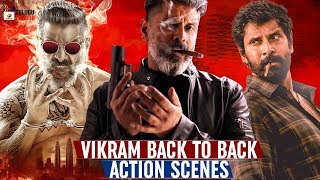 Vikram Back To Back Action Scenes | 2020 Latest Telugu Movies | Mr KK | Sketch | Mango Telugu Cinema