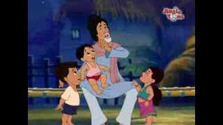 Must watch - Amitabh Bachchan Hindi Song "Aao Bachho" in Animation by Jingle Toons