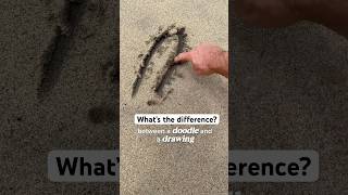 Doodling vs Drawing: Answering the biggest art questions #doodle #drawing #sand
