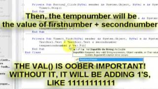 Fibonacci Generator Tutorial Visual Basic 2008