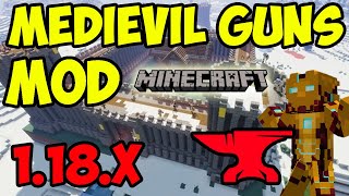 Minecraft GUN mod 1.18 - How download and install Medievil Guns Musket mod 1.18 FORGE