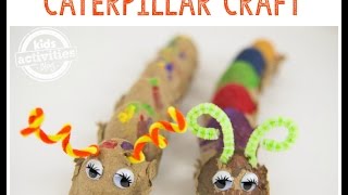 Caterpillar Craft -- A Fun Project for Preschoolers!