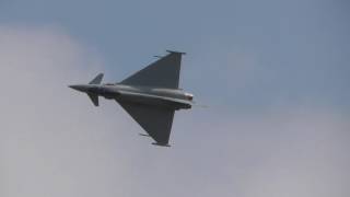 Awesome RAF Eurofighter typhoon jet   Display American air show Duxford 29May16 335p