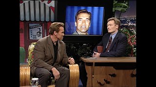 Arnold Schwarzenegger Meets Arnold Schwarzenegger | Late Night with Conan O’Brien