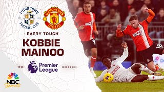 Every touch: Kobbie Mainoo leads Manchester United past Luton Town | Premier League | NBC Sports