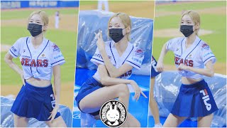 [4K] 220707 치어리더 서현숙 직캠 '줌' Seo Hyeonsuk Fancam @두산베어스 프로야구  By 벤뎅이