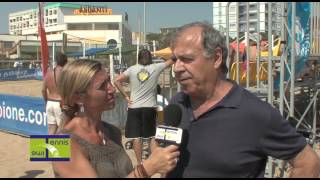 Tennis Time intervista Piombo Marulli Beach Tennis Bibione 2013