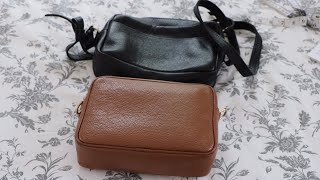 PLG Toaster / Camera Bag vs. Quince Crossbody  | CAMERA BAG SHOWDOWN | what fits, dimensions etc