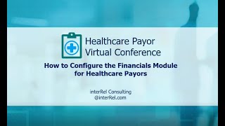 Configuring Financials Module to Support Payor Planning Process