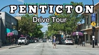 4k Driving around Penticton BC | Canada | Spring 2023