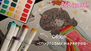 БЫСТРЫЙ ОБЗОР МАРКЕРОВ | большой набор из 262 цветов!!!