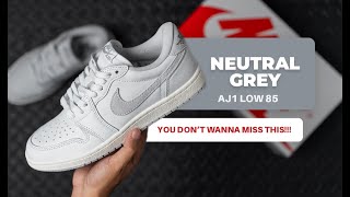 Unboxing the Air Jordan 1 Low 85 \