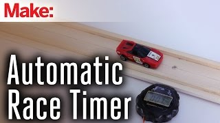 Sensor-Triggered Toy Race Car Timer