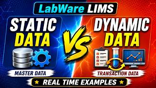 LabWare LIMS Static and Dynamic Data Explained || class 4