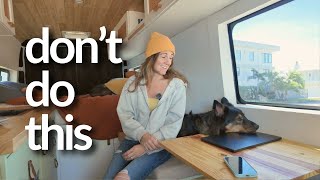 10 Van Build Mistakes We Made | Don’t Do These in Your Conversion