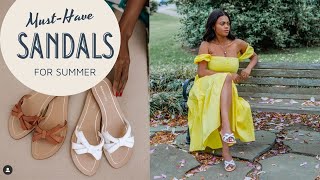 The BEST Summer Sandals ! Mirjana From Sarah Flint...| DadouChic