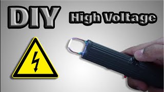 How to Make a Super Powerful High Voltage Stun Gun at Home | DIY