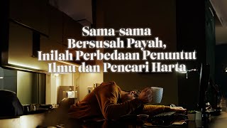 [Faidah Pendek] Sama-sama Bersusah Payah, Inilah Perbedaan Ilmu \u0026 Harta-Ustadz Beni Sarbeni, Lc M.Pd