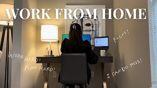 A day of a corporate girl working from home👩‍💻 | morning and night routine｜my motivation to work