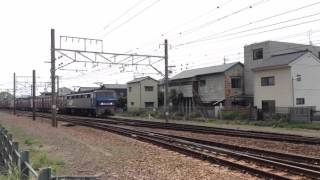 2016.4.21東海道線貨物列車 5073レ EF200-18代走！