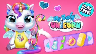 🦄 My Baby Unicorn 🦄 Cute Rainbow Pet Care & Dress Up | TutoTOONS