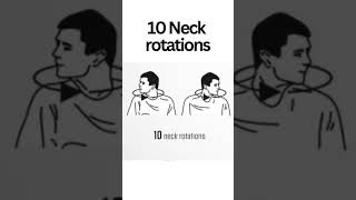 Neck pain and tension relief workout #shorts