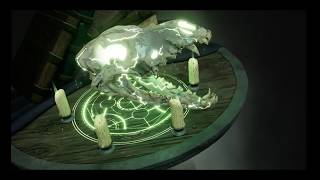 Skull Model with Unreal Game Effects