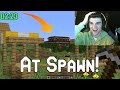 I spawn next to WOODLAND MANSION while speedrunning Minecraft